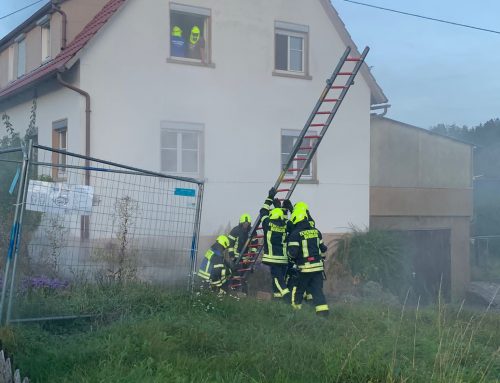Alarmübung der Feuerwehr Berglen Abt. Süd