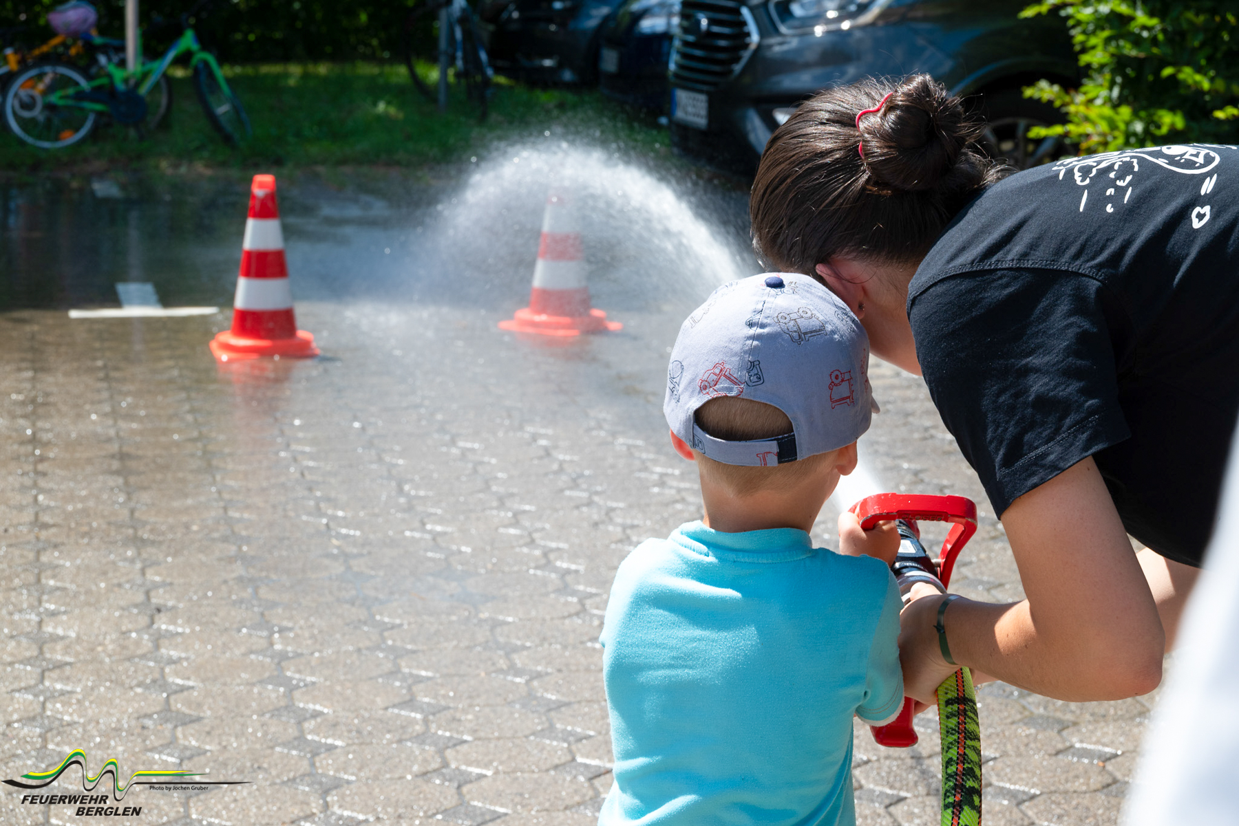 Eltern-Kind-Nachmittag der Feuerwehr Berglen: Spiel, Spaß und Action