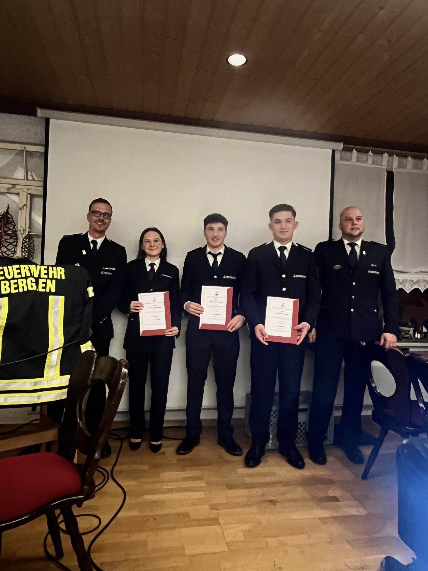Abteilungsversammlung der Feuerwehr Berglen Abt. Süd am 17.01.2026