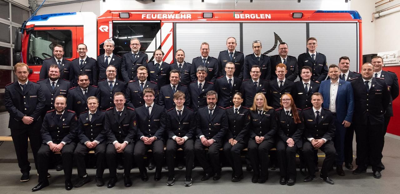 Abteilungshauptversammlung der Feuerwehr Berglen Abt. Nord am 10.01.2026
