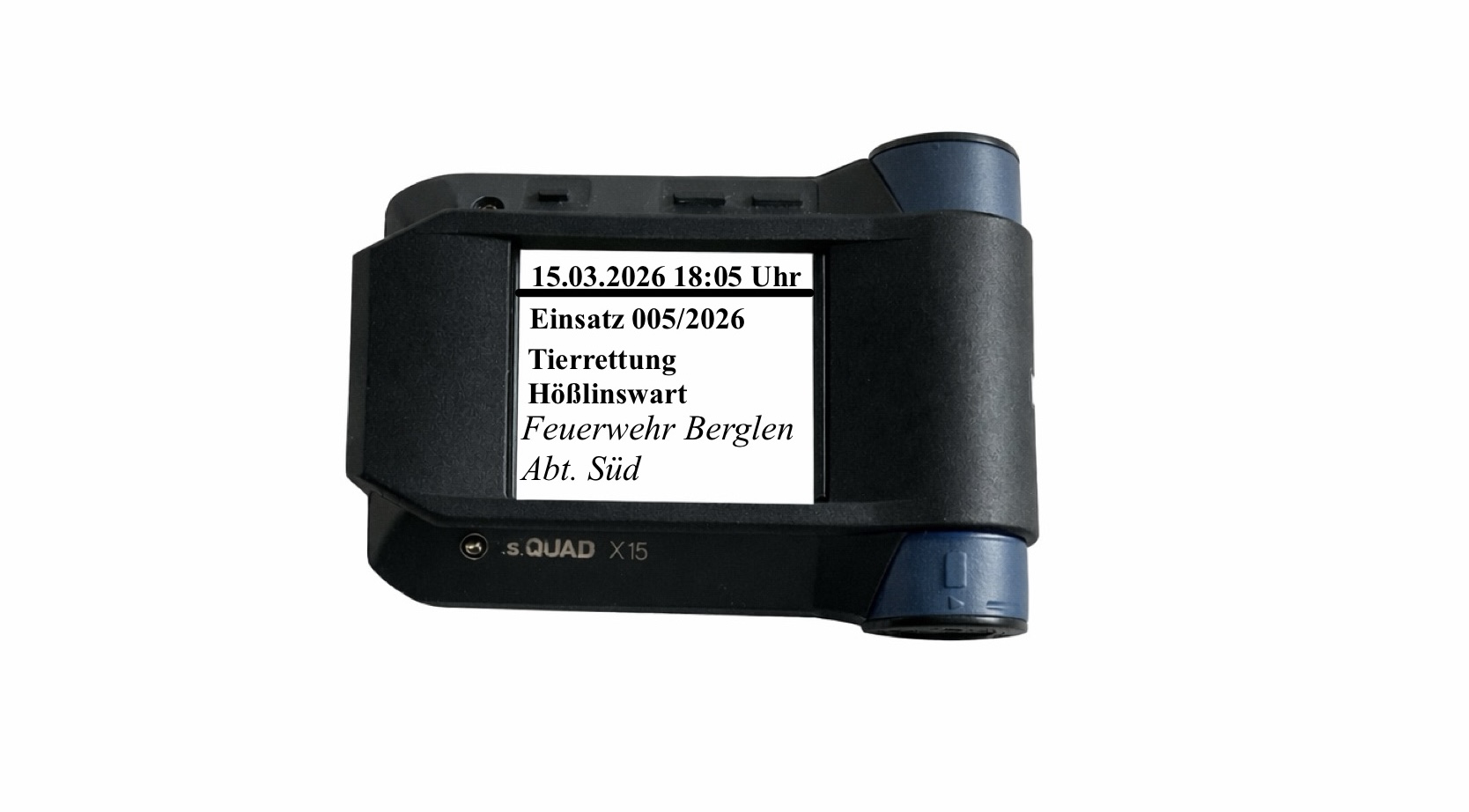Einsatz 005/2026 – Tierrettung